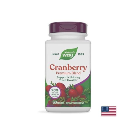 Червена боровинка / Cranberry Premium Blend 400 mg Nature’s Way - 60 таблетки