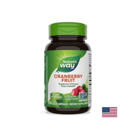 Червена боровинка плод / Cranberry Fruit 465 mg Nature’s Way - 100 капсули