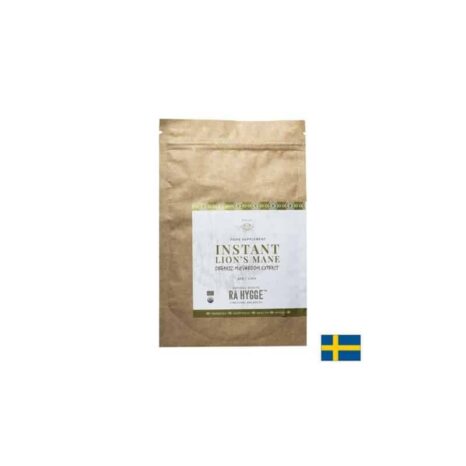 Лъвска грива БИО / Instant Lion's Mane Organic 690 mg прах Rå Hygge - 40 g