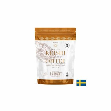 Гурме кафе Арабика с Рейши Органик за еспресо смляно / Reishi Mushroom Coffee Rå Hygge - 227 g