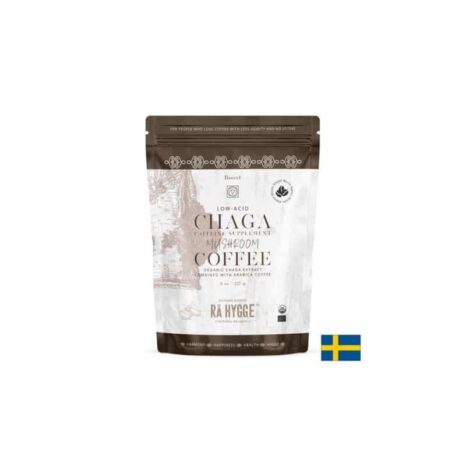 Гурме кафе Арабика с Чага Органик на зърна / Chaga Mushroom Coffee Rå Hygge - 227 g