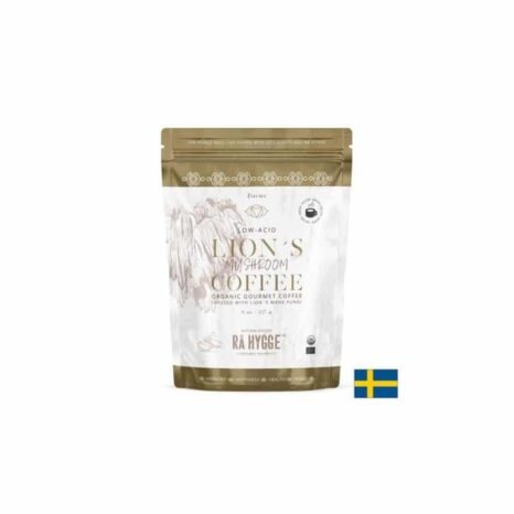 Гурме кафе Арабика с Лъвска грива Органик филтърно смляно / Lion's Mushroom Coffee Rå Hygge - 227 g