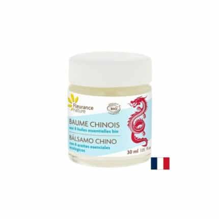 Китайски балсам за тяло с 8 етерични масла Био / Baume Chinois Fleurance Nature - 30 ml