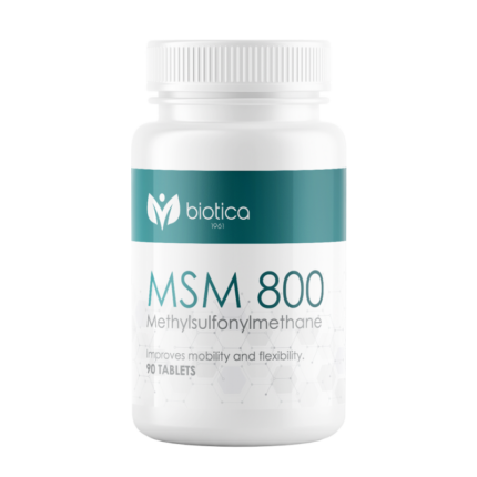 Органична сяра MSM - За здрави стави и детокс 90 Таблетки - Biotica 1961