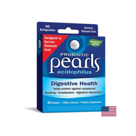Пърлс® Пробиотик 1 млрд. активни пробиотици / Pearls® Probiotic Nature’s Way - 30 софтгел капсули