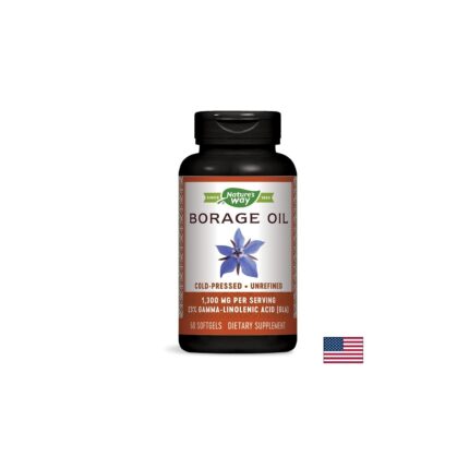 Пореч масло / Borage Oil 23% GLA 1300 mg Nature’s Way - 60 капсули
