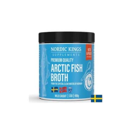 Рибен бульон от Арктическа риба MSC / Arctic Fish Broth прах Nordic Kings - 400 g