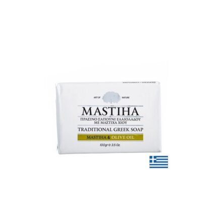 Традиционен гръцки сапун с Мастиха и Зехтин / Traditional Greek Soap Mastiha & Olive oil Mastiha - 100 g