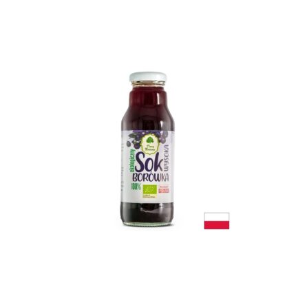 100% Сок от Американски сини боровинки БИО / Sok ot Borowka Wysoka EKO Dary Natury - 270 ml