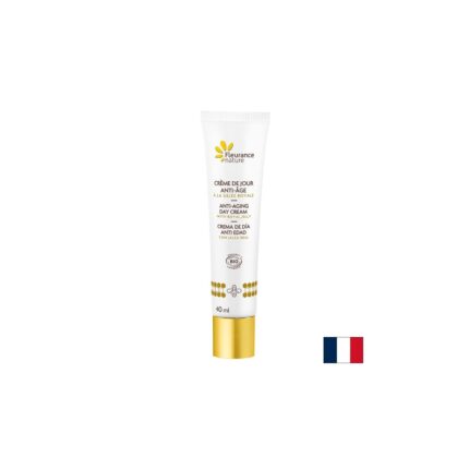 Анти-ейдж дневен крем за лице с пчелно млечице БИО / Anti-Aging Day Cream with Royal Jelly BIO Fleurance Nature - 40 ml