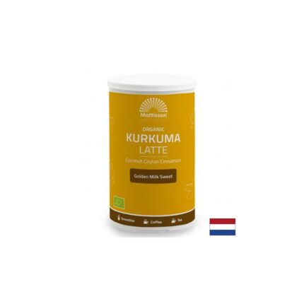 Био Лате Куркума с Кокос и Цейлонска канела прах / Organic Kurkuma Latte Mattisson Healthstyle - 175 mg
