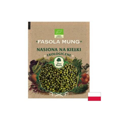 Боб мунг семена за кълнове БИО / Fasola Mung Nasiona Na Kiełki EKO Dary Natury - 50 g