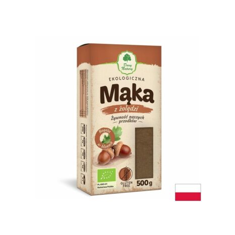 Брашно от жълъди Био / Mąka z żołędzi EKO Dary Natury - 500 g