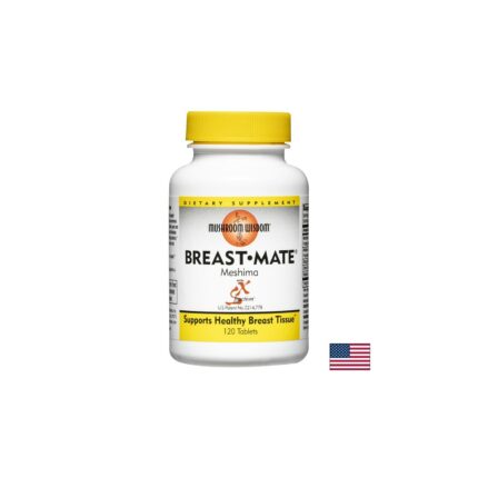 За оптимална функция на млечните жлези / Breast Mate® Meshima Mushroom Wisdom - 120 таблетки