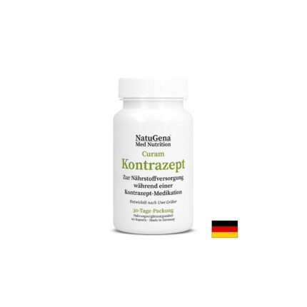 Витамини и минерали в подкрепа на хормоналния баланс / CuramKontrazept NatuGena - 60 капсули