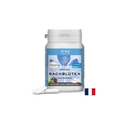 Дъвки с цветни есенции на д-р Бах N°42 Увереност / N°42 Vertrauen Kaugummi Lemon Pharma - 40 броя