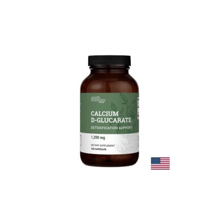 Калциев D-Глюкарат / Calcium D-Glucorate 600 mg Earth Harmony - 120 капсули