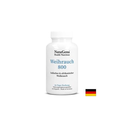 Екстракт от Индийска и Африканска босвелия + Лецитин / Weihrauch 800 NatuGena - 120 капсули