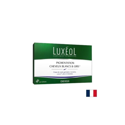 Формула срещу преждевременно побеляване на косата / Luxéol Pigmentation Cheveux Blancs & Gris Luxéol - 30 капсули
