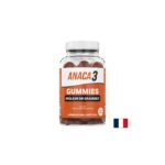 Формула за изгаряне на мазнини с водорасли, ядки кола и кофеин Анака3 / Anaca3 Gummies Brûleur de Graisses Anaca3 - 60 желирани таблетки