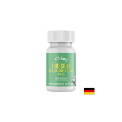 Форсколин Екстракт от Колеус форсколий / Forskolin Coleus Forskohlii Extrakt 400 mg Vitabay - 90 капсули