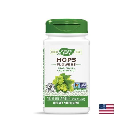 Хмел цвят / Hops Flowers 310 mg Nature’s Way - 100 капсули