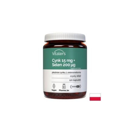 Цинк пиколинат + Селен L-селенометионин / Zinc + Selenium Vitaler's - 120 капсули