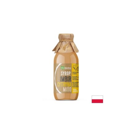 Джинджифилов сироп с пчелен мед и лимон / Syrop Imbir Cytryna Miod Ekamedica - 300 ml