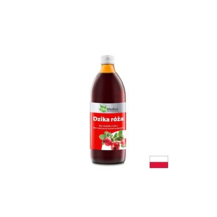 Сироп от шипка с каму-каму и натурален витамин С / Dzika Róża Ekamedica - 500 ml