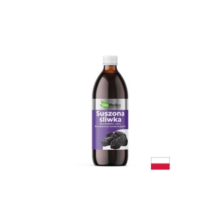 Сироп от сушени сини сливи / Suszona Sliwka Ekamedica - 500 ml
