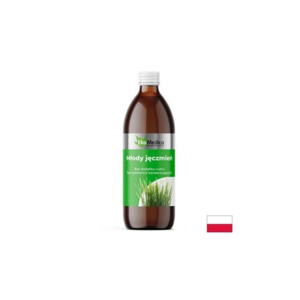 Сок от млад ечемик с каму-каму и натурален витамин С / Młody Jęczmień Ekamedica - 500 ml