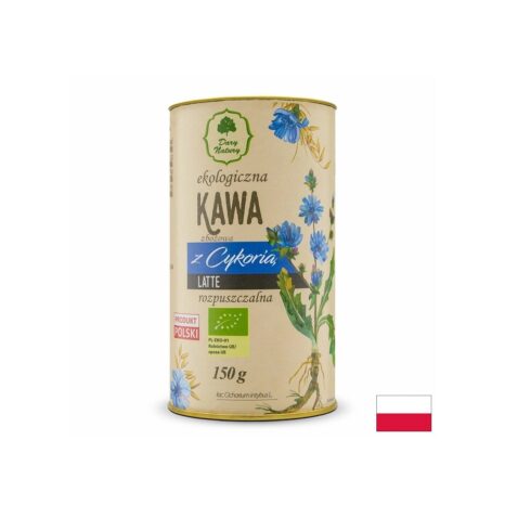 Инстантно лате с Цикория, билки и подправки БИО / Kawa Cykoria Latte EKO Dary Natury - 150 g
