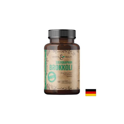 Сулфорафан екстракт от броколи / Sulforaphan Brokkoli 50 mg Sports & Health Solutions - 180 капсули