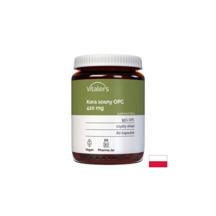 Oлигомерни проантоцианидини от китайски червен бор / Kora sosny ОРС Vitaler's - 60 капсули
