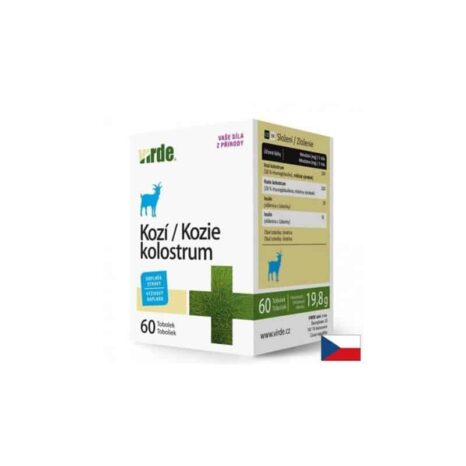Коластра от козе мляко с инулин / Kozí kolostrum 200 mg Virde - 60 капсули