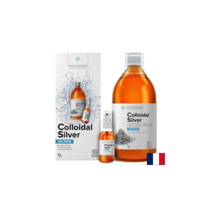 Колоидно сребро 40 PPM 1000 ml Institut Katharos