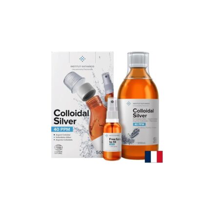 Колоидно сребро 400 PPM 500 ml Institut Katharos