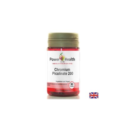 Хром пиколинат / Chromium Picolinate 200 μg Power Health - 90 таблетки