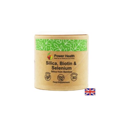Силиций, Биотин и Селен / Silica, Biotin & Selenium Power Health - 30 капсули