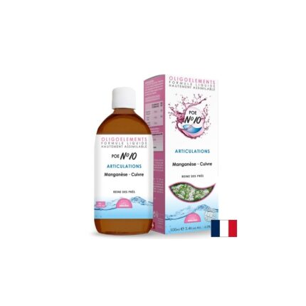 Мед, Манган и Блатен тъжник за кости и стави / POE N°10 Articulations Manganese Cuivre Reine des Prés Propos Nature - 100 ml
