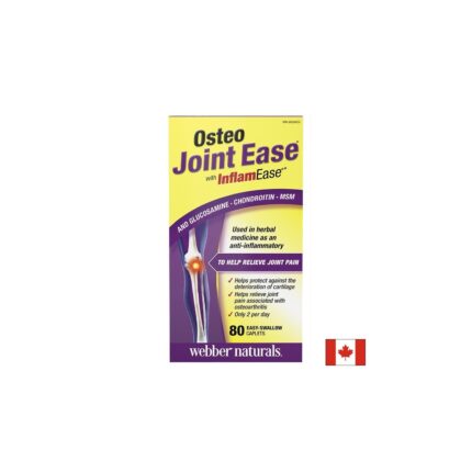 Остео Джойнт / Osteo Joint Ease Webber Naturals - 80 каплети