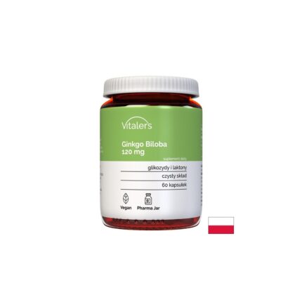 Гинко Билоба / Ginkgo Biloba 120 mg Vitaler's - 60 капсули