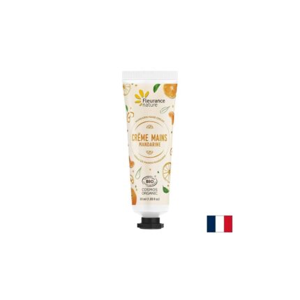 Крем за ръце с екстракт от мандарина, масло от Ший и Алое Вера БИО / Mandarin Hand Cream BIO Fleurance Nature - 30 ml