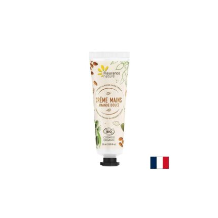Крем за ръце с масло от Сладък бадем, масло от Ший и Алое Вера / Sweet Almond Hand Cream Fleurance Nature - 30 ml
