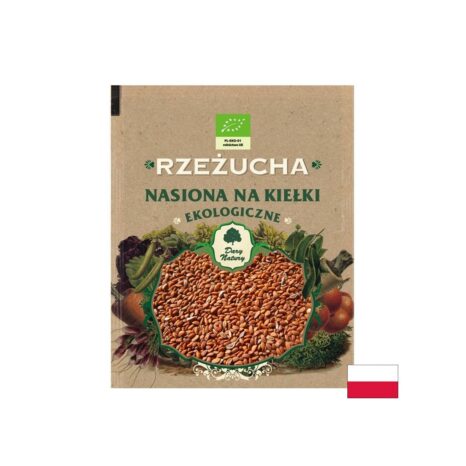 Кресон семена за кълнове Био / Rzeżucha Nasiona Na Kiełki Dary Natury - 30 g