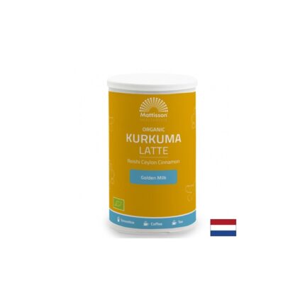 Био Лате Куркума с Рейши и Цейлонска канела / Organic Kurkuma Latte Mattisson Healthstyle - 160 g