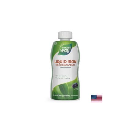 Течно желязо с вкус на боровинки / Liquid Iron Nature’s Way - 480 ml