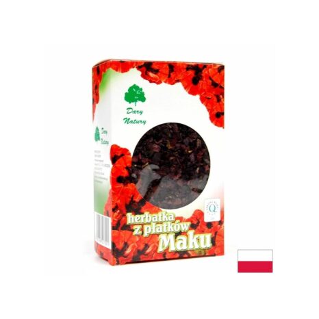 Маково семе люспи БИО / Herbatka z Płatkow Maku Dary Natury - 25 g