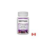 Мултивитамини + Минерали / Multi Vitamin with Minerals Webber Naturals - 100 таблетки