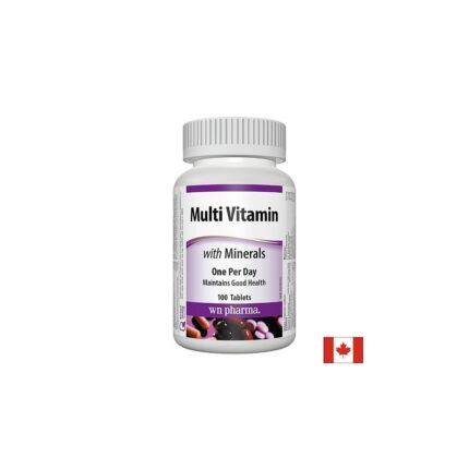 Мултивитамини + Минерали / Multi Vitamin with Minerals Webber Naturals - 100 таблетки